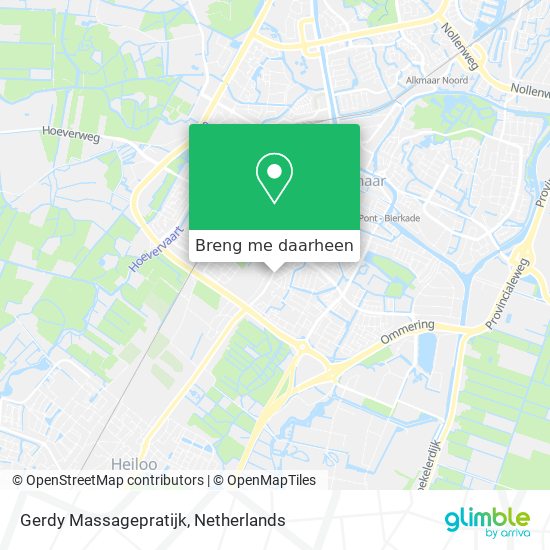 Gerdy Massagepratijk kaart