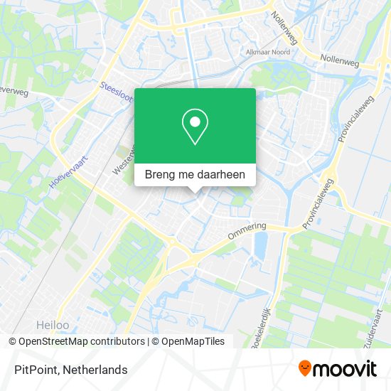 PitPoint kaart