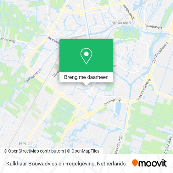 Kalkhaar Bouwadvies en -regelgeving kaart