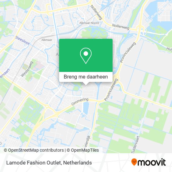 Lamode Fashion Outlet kaart