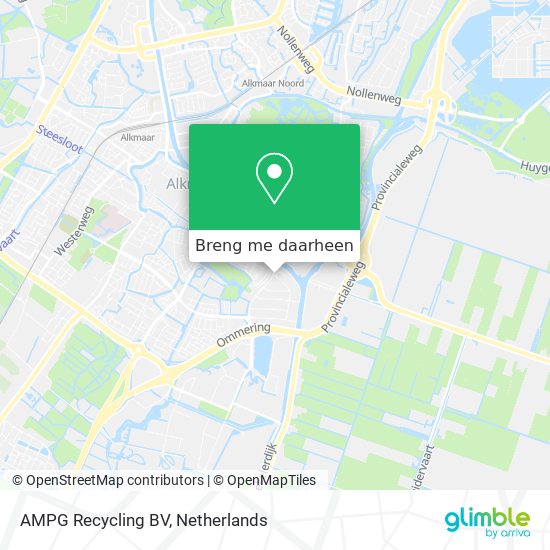 AMPG Recycling BV kaart