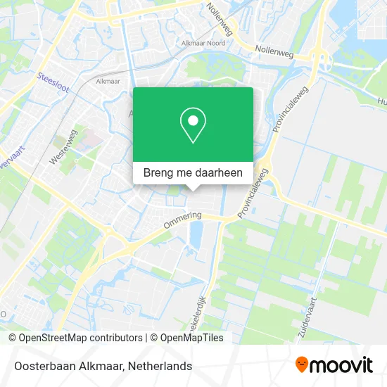 Oosterbaan Alkmaar kaart