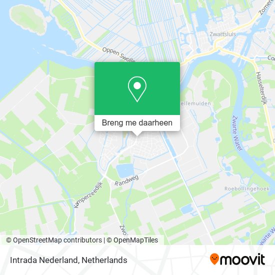 Intrada Nederland kaart