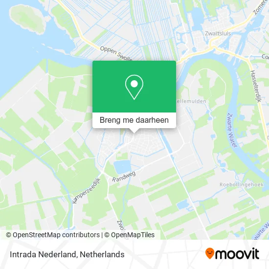 Intrada Nederland kaart