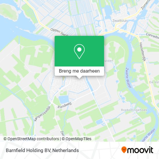 Barnfield Holding BV kaart