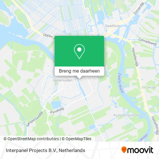 Interpanel Projects B.V. kaart