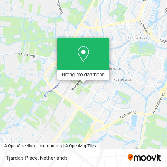 Tjarda's Place kaart