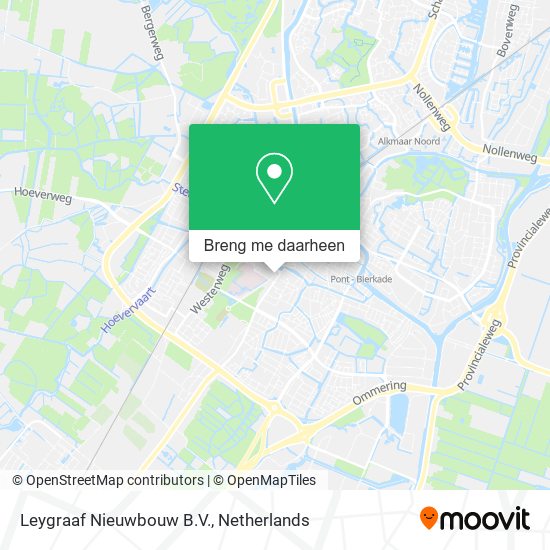 Leygraaf Nieuwbouw B.V. kaart