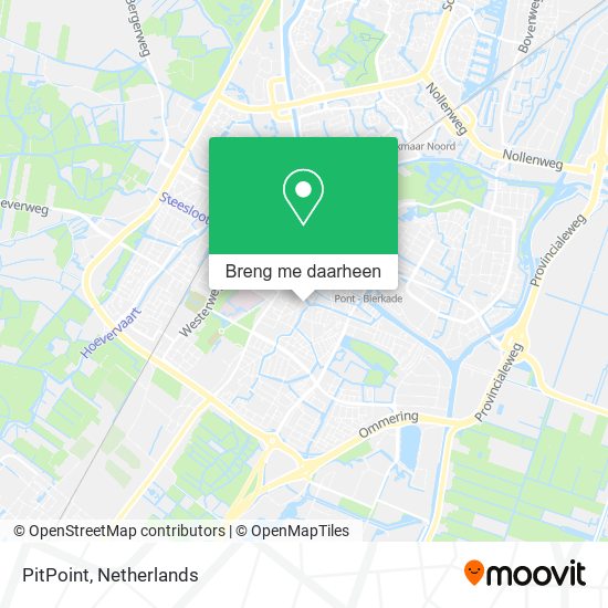 PitPoint kaart