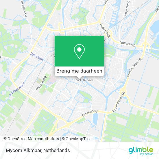 Mycom Alkmaar kaart