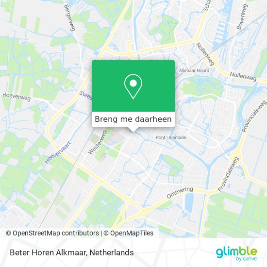 Beter Horen Alkmaar kaart