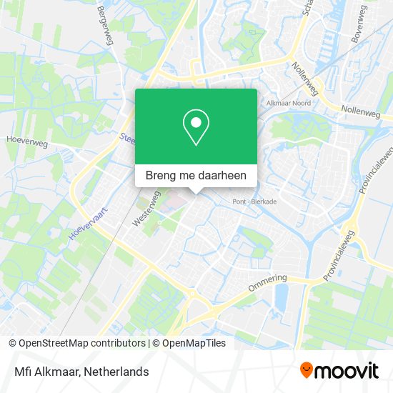 Mfi Alkmaar kaart