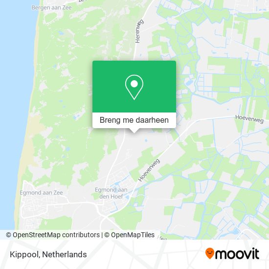 Kippool kaart