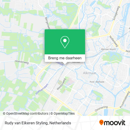 Rudy van Eikeren Styling kaart