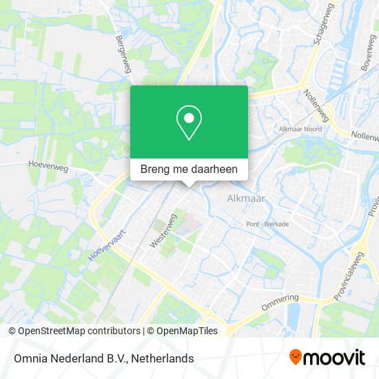 Omnia Nederland B.V. kaart