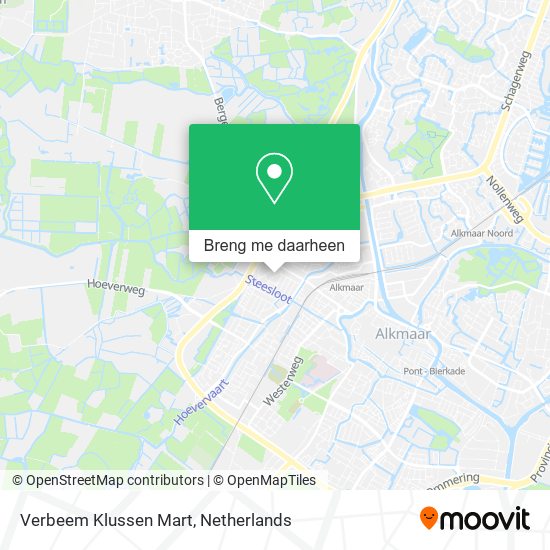 Verbeem Klussen Mart kaart
