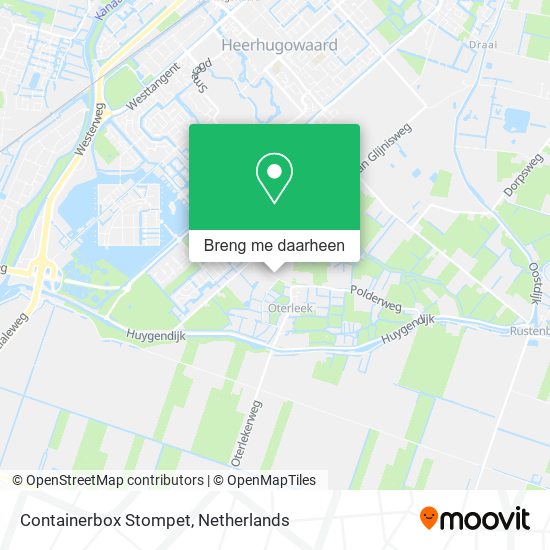 Containerbox Stompet kaart