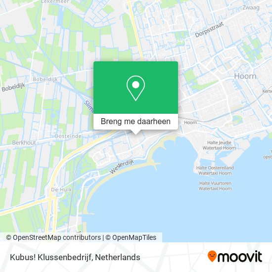 Kubus! Klussenbedrijf kaart