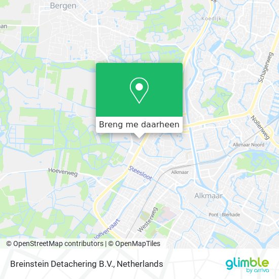 Breinstein Detachering B.V. kaart