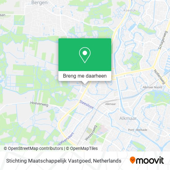 Stichting Maatschappelijk Vastgoed kaart