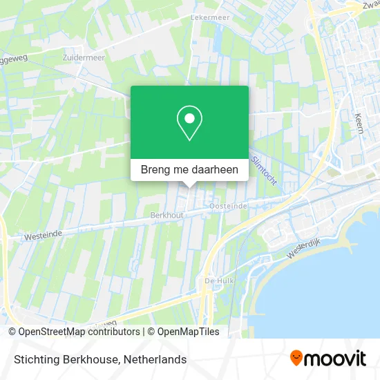 Stichting Berkhouse kaart