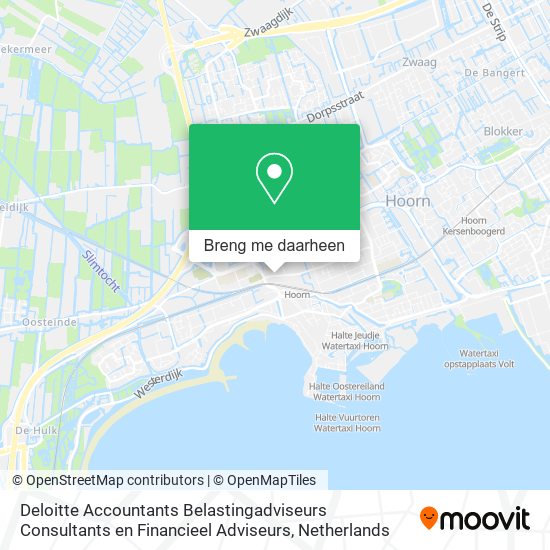 Deloitte Accountants Belastingadviseurs Consultants en Financieel Adviseurs kaart