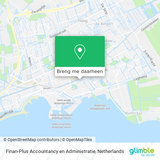 Finan-Plus Accountancy en Administratie kaart