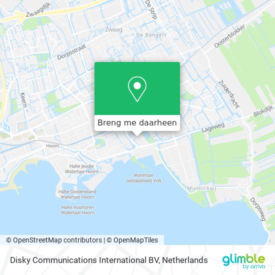 Disky Communications International BV kaart