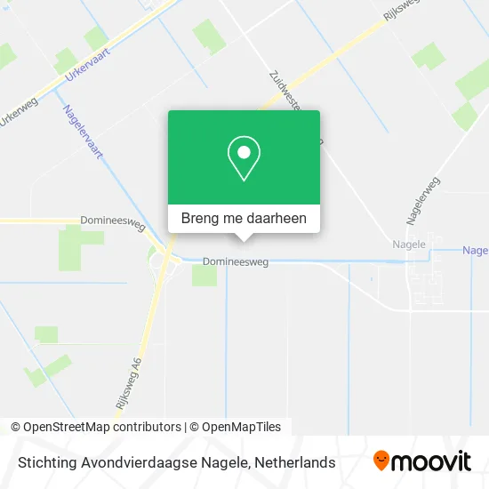 Stichting Avondvierdaagse Nagele kaart