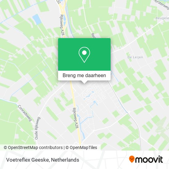 Voetreflex Geeske kaart