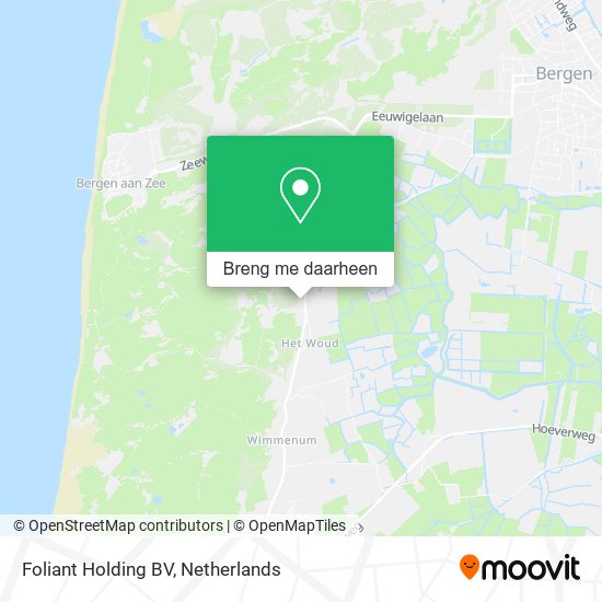 Foliant Holding BV kaart