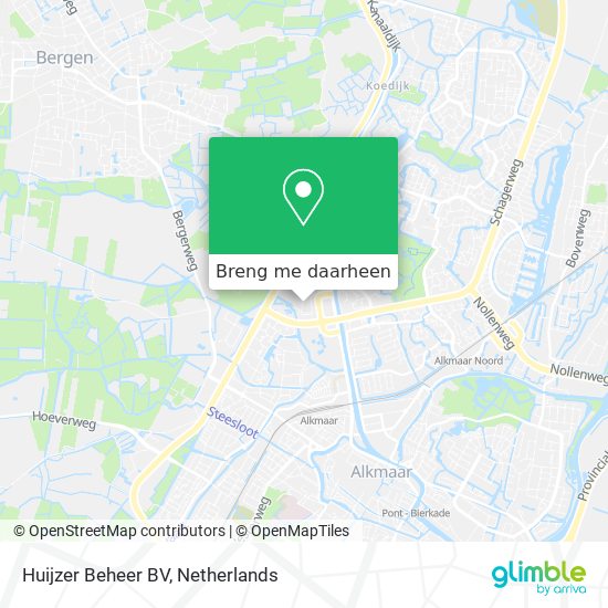 Huijzer Beheer BV kaart