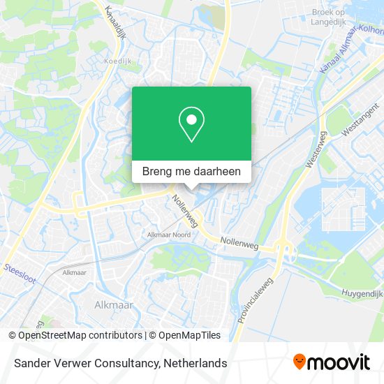 Sander Verwer Consultancy kaart
