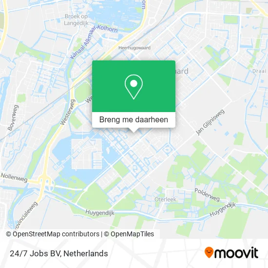24/7 Jobs BV kaart