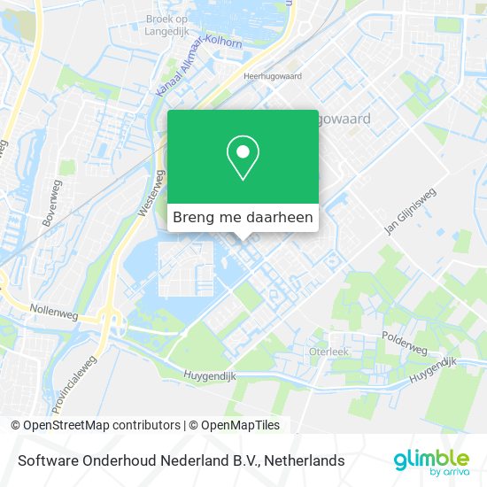 Software Onderhoud Nederland B.V. kaart