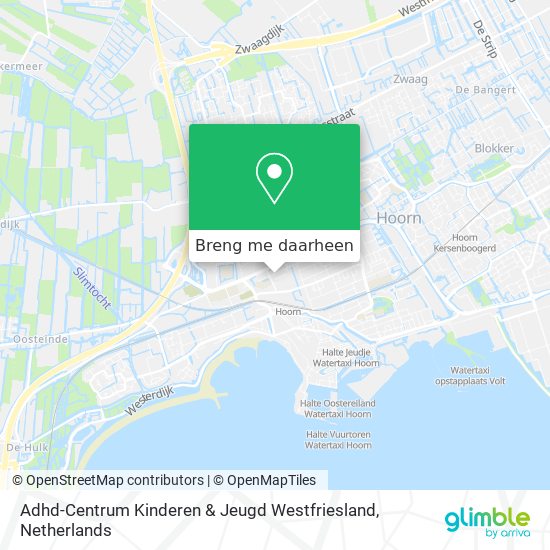 Adhd-Centrum Kinderen & Jeugd Westfriesland kaart