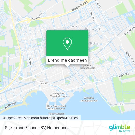 Slijkerman Finance BV kaart