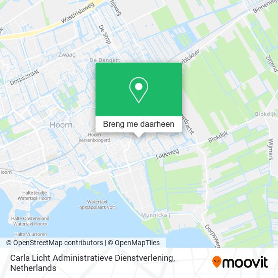 Carla Licht Administratieve Dienstverlening kaart