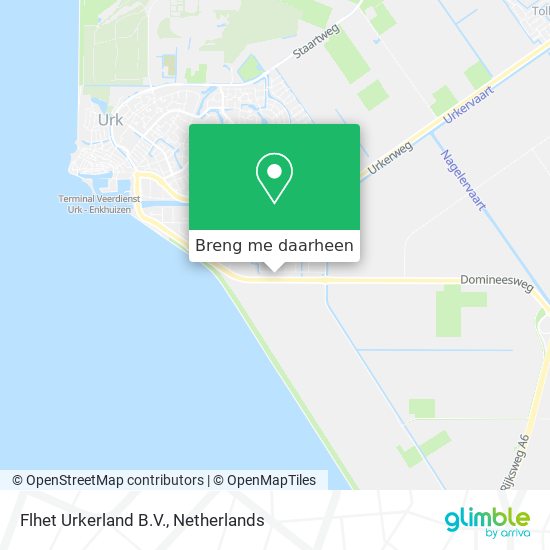 Flhet Urkerland B.V. kaart