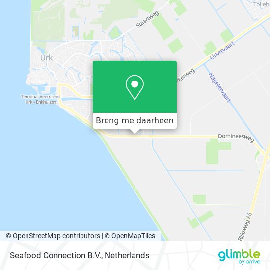 Seafood Connection B.V. kaart
