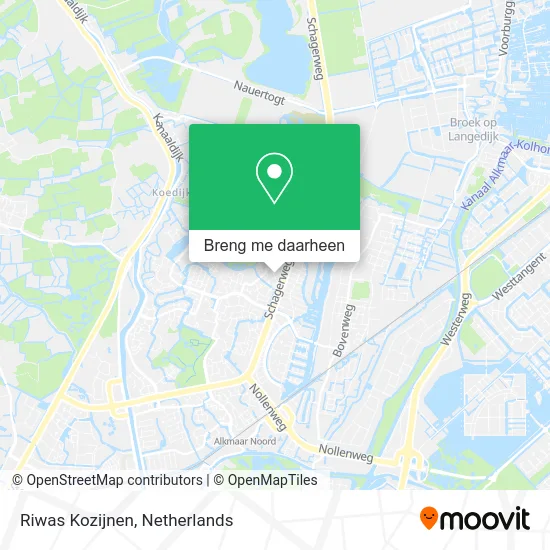 Riwas Kozijnen kaart