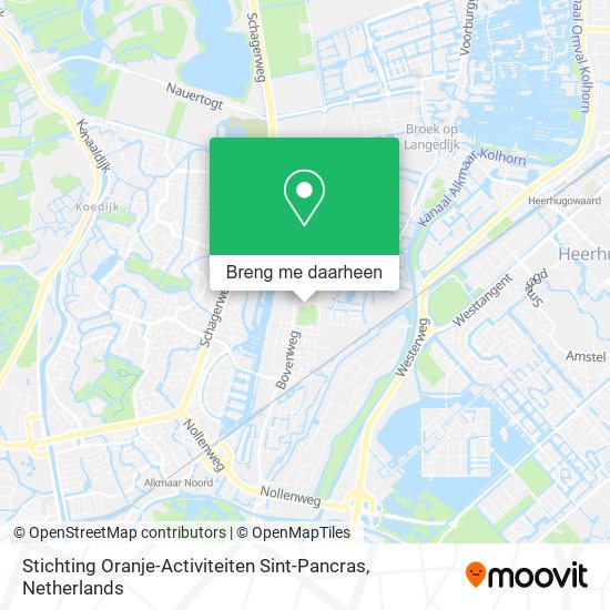 Stichting Oranje-Activiteiten Sint-Pancras kaart