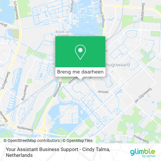 Your Assistant Business Support - Cindy Talma kaart