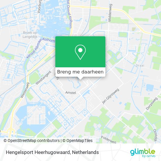 Hengelsport Heerhugowaard kaart