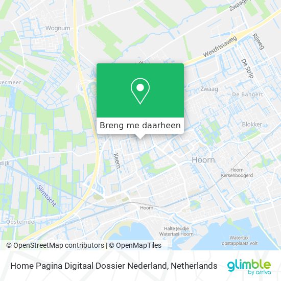 Home Pagina Digitaal Dossier Nederland kaart