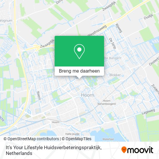 It's Your Lifestyle Huidsverbeteringspraktijk kaart