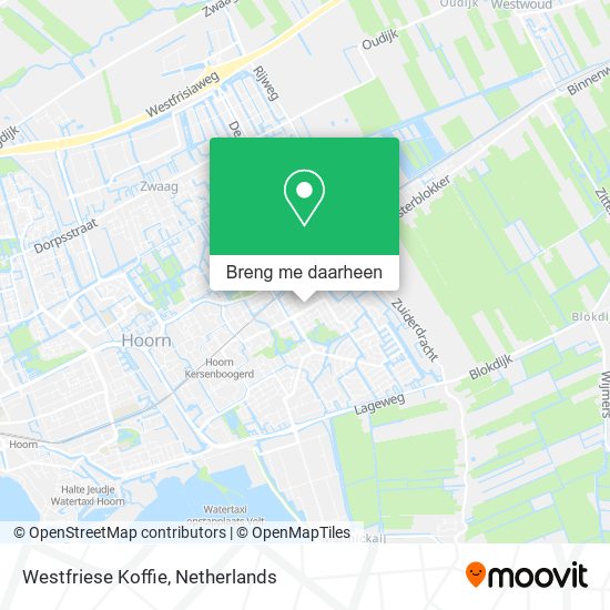 Westfriese Koffie kaart