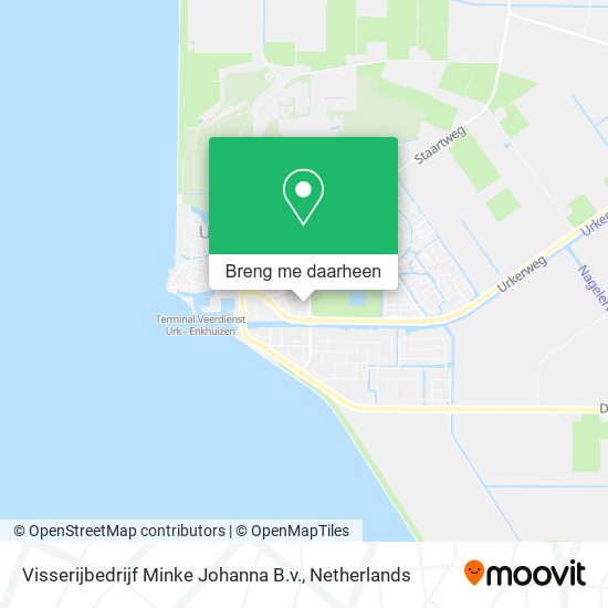 Visserijbedrijf Minke Johanna B.v. kaart