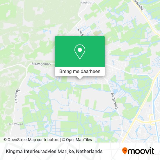 Kingma Interieuradvies Marijke kaart