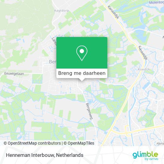 Henneman Interbouw kaart